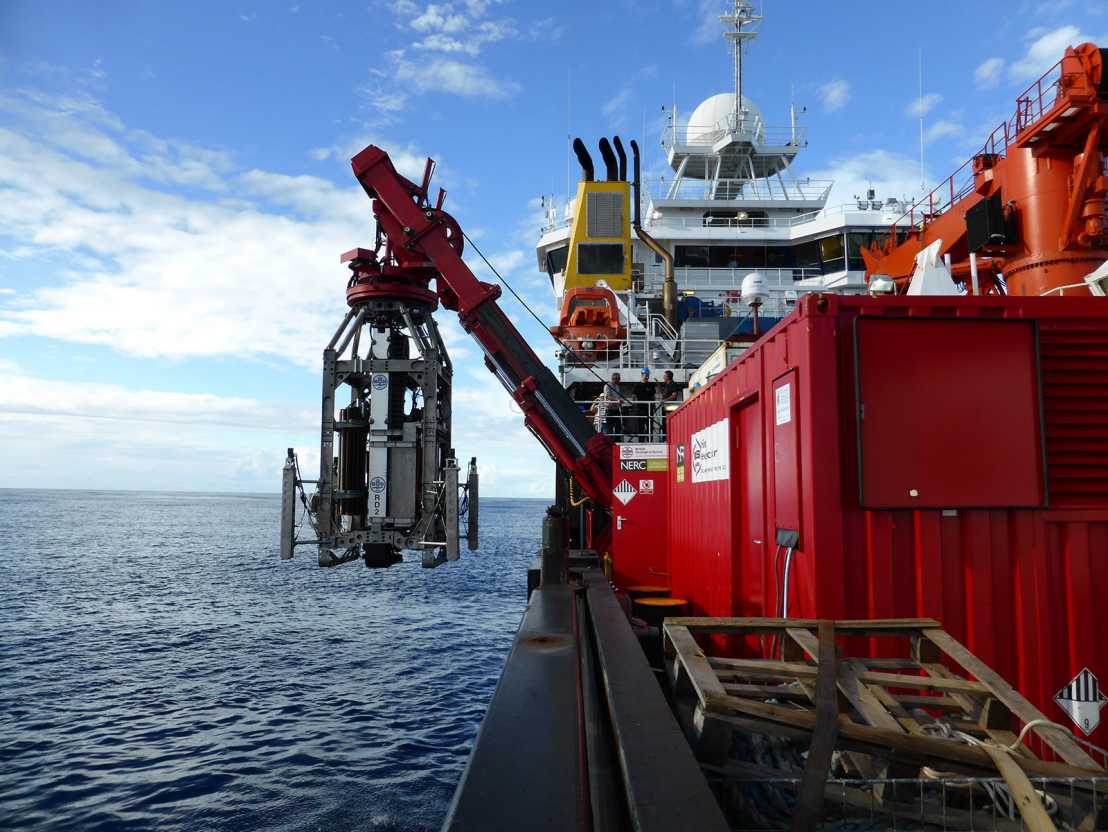 Enlarged view: IODP 357 Expedition